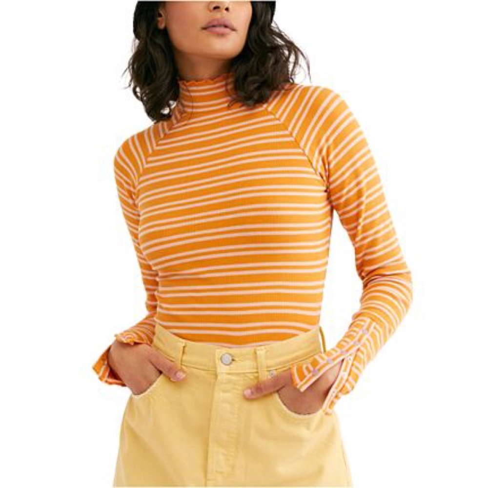 Free People Sunday Afternooon Top Copper Large